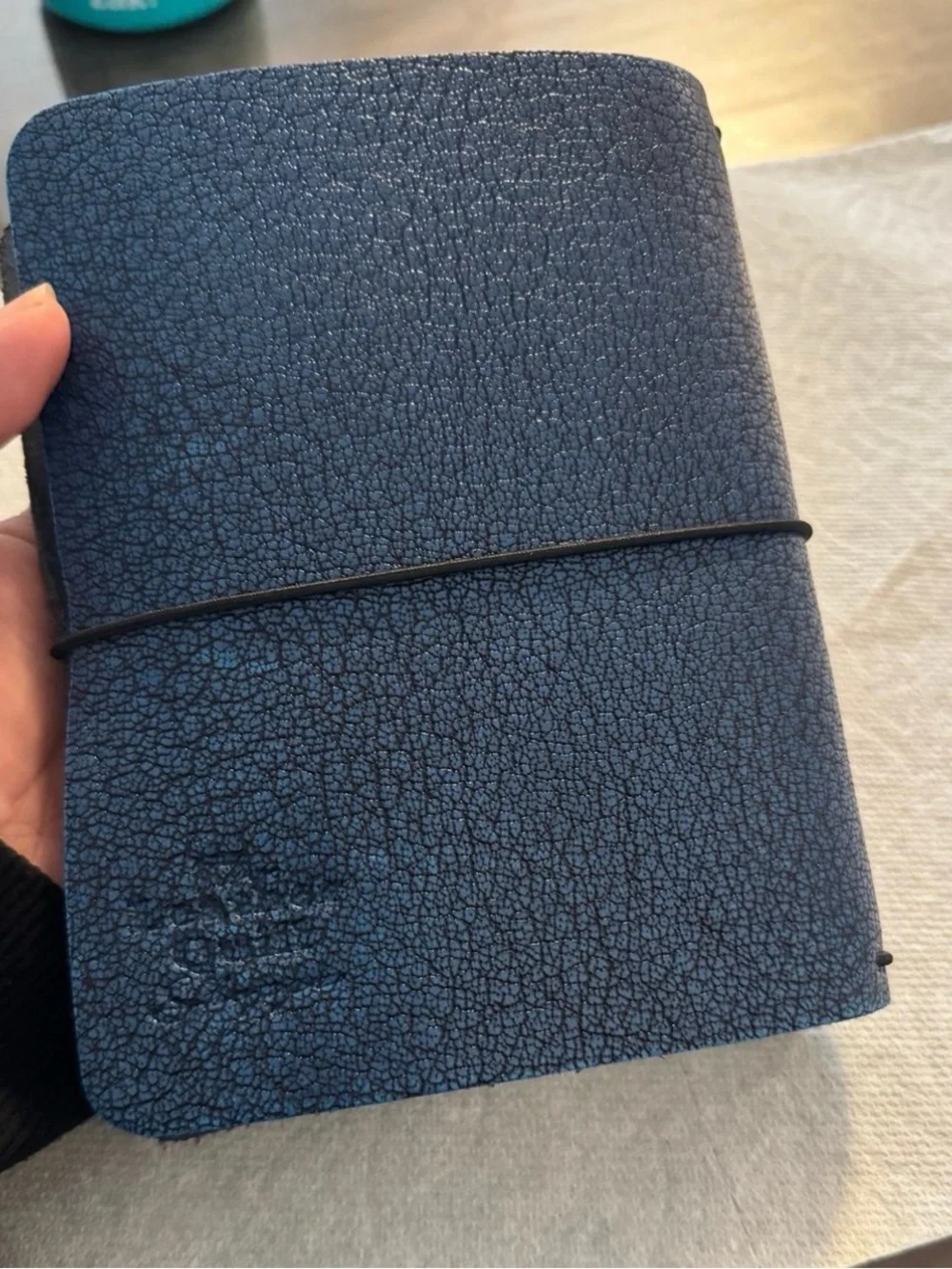 A6 The Leather Quill Shop Blue Cover